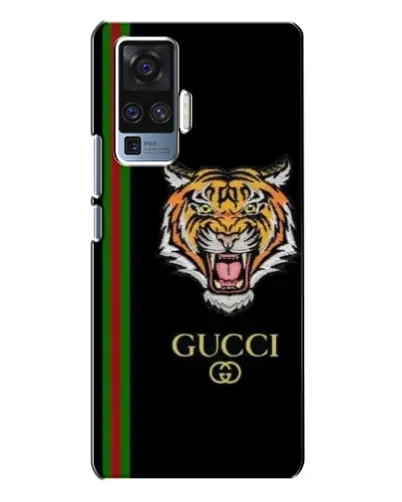 Чехол для Vivo X50 Pro с картинкой «Тигр Gucci»