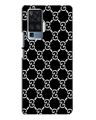 Чехол для Vivo X50 Pro с картинкой «Gucci — сетчатый паттерн»