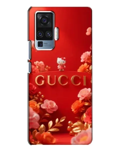 Чехол для Vivo X50 Pro с картинкой «Gucci — золотой сад»