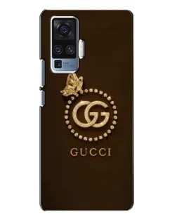 Чехол для Vivo X50 Pro с картинкой «Gucci — золотая бабочка» Чехол для Vivo X50 Pro с картинкой «Gucci — золотая бабочка»