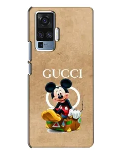 Чехол для Vivo X50 Pro с картинкой «Микки Маус Gucci — крафт» Чехол для Vivo X50 Pro с картинкой «Микки Маус Gucci — крафт»