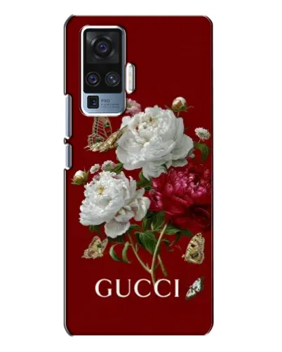 Чехол для Vivo X50 Pro с картинкой «Gucci —  сад»