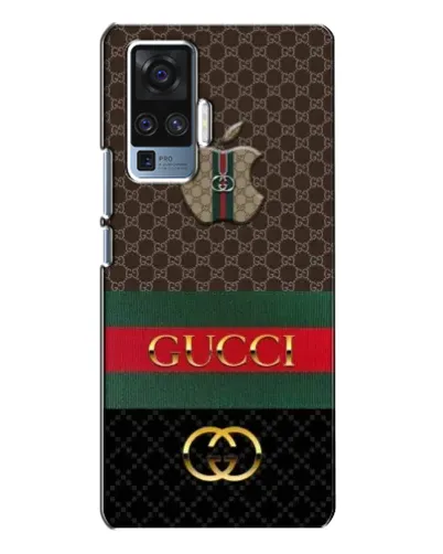 Чехол для Vivo X50 Pro с картинкой «Gucci — брендированный десерт»