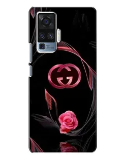 Чехол для Vivo X50 Pro с картинкой «Gucci — неоновая роза» Чехол для Vivo X50 Pro с картинкой «Gucci — неоновая роза»