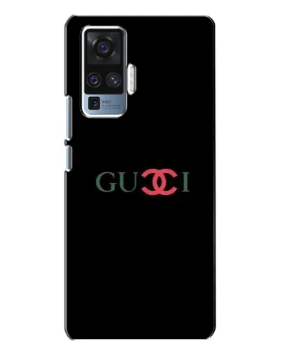 Чехол для Vivo X50 Pro с картинкой «Gucci — красный градиент»