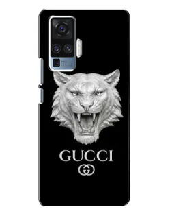 Чехол для Vivo X50 Pro с картинкой «Gucci — серебряный лев» Чехол для Vivo X50 Pro с картинкой «Gucci — серебряный лев»