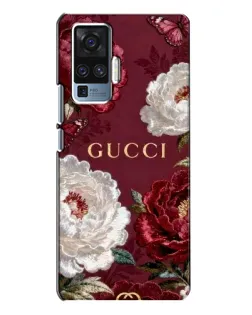Чехол для Vivo X50 Pro с картинкой «Gucci — бордовые розы» Чехол для Vivo X50 Pro с картинкой «Gucci — бордовые розы»