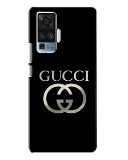 Чехол для Vivo X50 Pro с картинкой «Gucci — золото на черном» Чехол для Vivo X50 Pro с картинкой «Gucci — золото на черном»