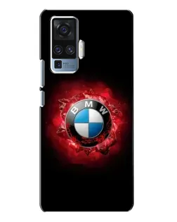 Чехол для Vivo X50 Pro с картинкой «Логотип BMW — вспышка»