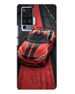 Чехол для Vivo X50 Pro с картинкой «BMW на красной дорожке»