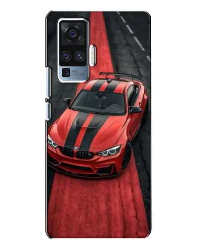 Чехол для Vivo X50 Pro с картинкой «BMW на красной дорожке»