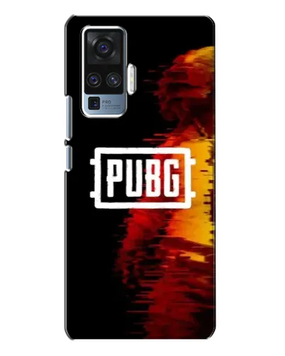 Чехол для Vivo X50 Pro с картинкой «Яркий логотип PUBG»