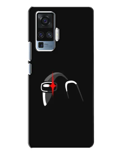 Чехол для Vivo X50 Pro с картинкой «Among Us шлем»