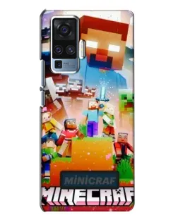 Чехол для Vivo X50 Pro с картинкой «Minecraft герои игры» Чехол для Vivo X50 Pro с картинкой «Minecraft герои игры»