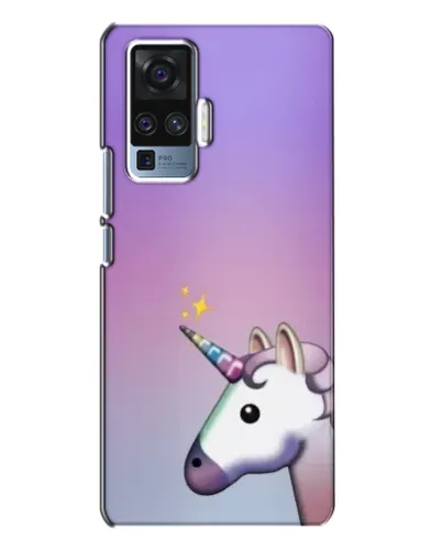 Чехол для Vivo X50 Pro с картинкой «Единорог градиент» Чехол для Vivo X50 Pro с картинкой «Единорог градиент»