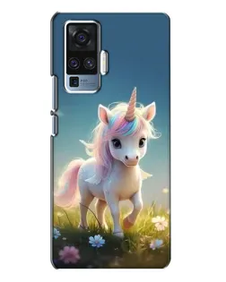 Чехол для Vivo X50 Pro с картинкой «Единорог на поляне» Чехол для Vivo X50 Pro с картинкой «Единорог на поляне»