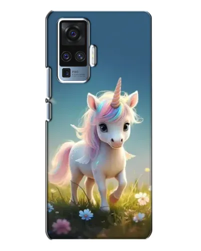 Чехол для Vivo X50 Pro с картинкой «Единорог на поляне» Чехол для Vivo X50 Pro с картинкой «Единорог на поляне»
