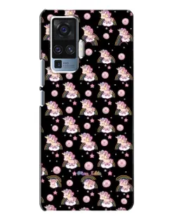 Чехол для Vivo X50 Pro с картинкой «Magic Unicorn паттерн»