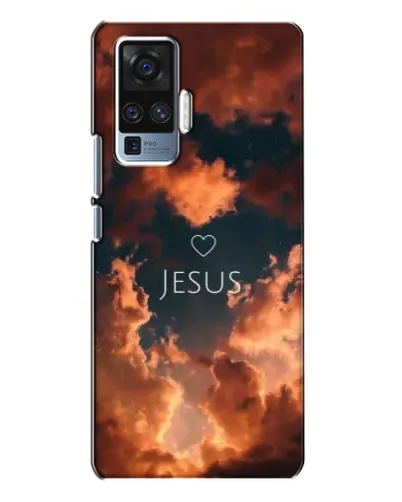 Чехол для Vivo X50 Pro с картинкой «Сияние Имени Jesus»