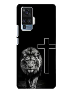 Чехол для Vivo X50 Pro с картинкой «Лев и Крест» Чехол для Vivo X50 Pro с картинкой «Лев и Крест»