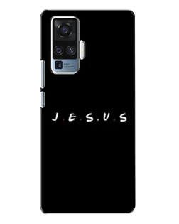 Чехол для Vivo X50 Pro с картинкой «Точки веры J.E.S.U.S.»