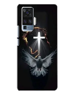 Чехол для Vivo X50 Pro с картинкой «Голубь и Свет»