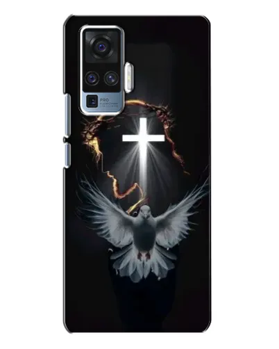 Чехол для Vivo X50 Pro с картинкой «Голубь и Свет»