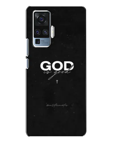 Чехол для Vivo X50 Pro с картинкой «GOD — Бог над всем»