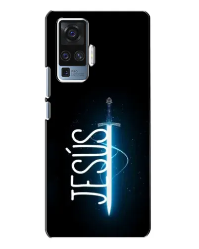 Чехол для Vivo X50 Pro с картинкой «Меч Духа Jesus»