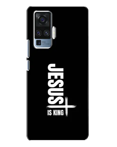 Чехол для Vivo X50 Pro с картинкой «Вертикаль веры Jesus»