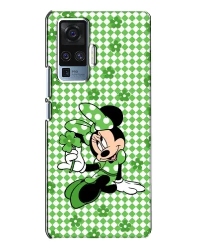 Чехол для Vivo X50 Pro с картинкой «Mickey в клетку»