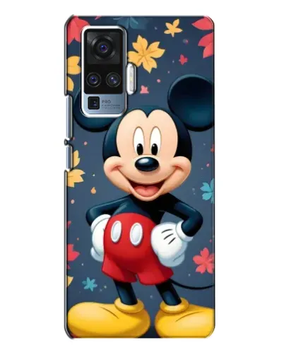 Чехол для Vivo X50 Pro с картинкой «Осенний Mickey Mouse»