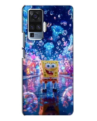 Чехол для Vivo X50 Pro с картинкой «Неоновый океан» Чехол для Vivo X50 Pro с картинкой «Неоновый океан»