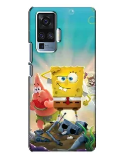 Чехол для Vivo X50 Pro с картинкой «Спанч Боб победитель»