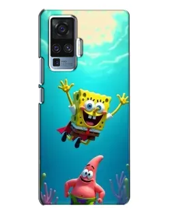 Чехол для Vivo X50 Pro с картинкой «Спанч Боб под водой» Чехол для Vivo X50 Pro с картинкой «Спанч Боб под водой»
