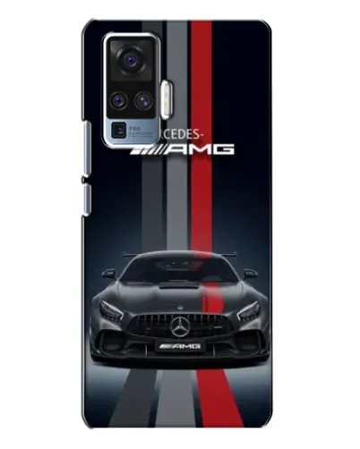 Чехол для Vivo X50 Pro с картинкой «Mercedes — белый карбон» Чехол для Vivo X50 Pro с картинкой «Mercedes — белый карбон»