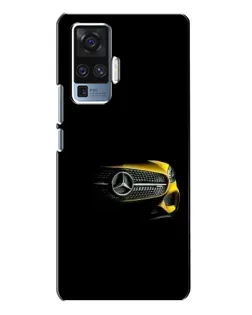 Чехол для Vivo X50 Pro с картинкой «Mercedes — ретро стиль»
