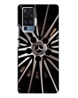 Чехол для Vivo X50 Pro с картинкой «Диск Mercedes»