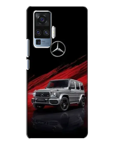 Чехол для Vivo X50 Pro с картинкой «Mercedes G-Class красный» Чехол для Vivo X50 Pro с картинкой «Mercedes G-Class красный»