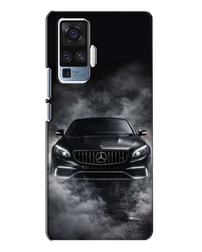 Чехол для Vivo X50 Pro с картинкой «Mercedes в дыму» Чехол для Vivo X50 Pro с картинкой «Mercedes в дыму»