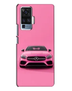 Чехол для Vivo X50 Pro с картинкой «Розовый Mercedes AMG» Чехол для Vivo X50 Pro с картинкой «Розовый Mercedes AMG»