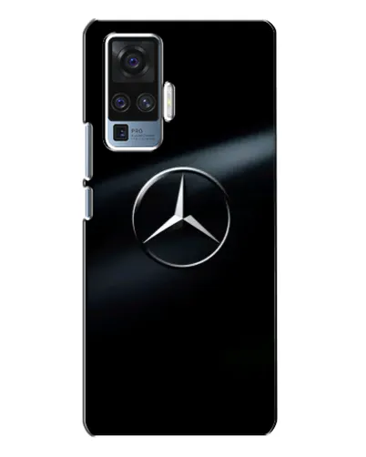Чехол для Vivo X50 Pro с картинкой «Mercedes на металле» Чехол для Vivo X50 Pro с картинкой «Mercedes на металле»