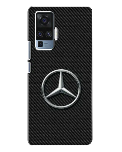 Чехол для Vivo X50 Pro с картинкой «Карбоновый Mercedes стиль» Чехол для Vivo X50 Pro с картинкой «Карбоновый Mercedes стиль»