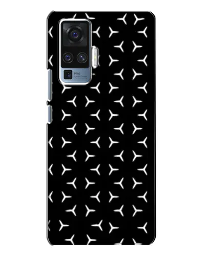 Чехол для Vivo X50 Pro с картинкой «Mercedes паттерн звезд» Чехол для Vivo X50 Pro с картинкой «Mercedes паттерн звезд»