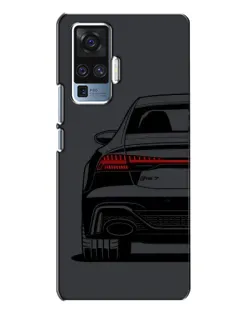 Чехол для Vivo X50 Pro с картинкой «Задняя часть Audi — арт» Чехол для Vivo X50 Pro с картинкой «Задняя часть Audi — арт»