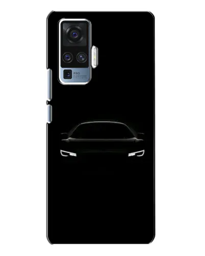 Чехол для Vivo X50 Pro с картинкой «Взгляд Audi в темноте»
