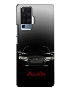 Чехол для Vivo X50 Pro с картинкой «Audi — градиентный контур» Чехол для Vivo X50 Pro с картинкой «Audi — градиентный контур»