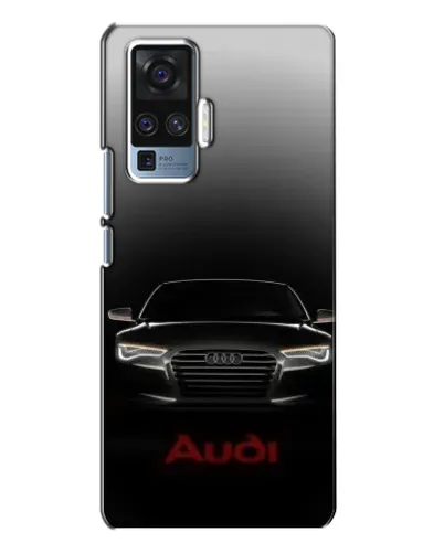 Чехол для Vivo X50 Pro с картинкой «Audi — градиентный контур»