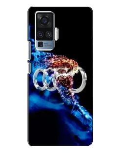 Чехол для Vivo X50 Pro с картинкой «Энергия лого Audi» Чехол для Vivo X50 Pro с картинкой «Энергия лого Audi»