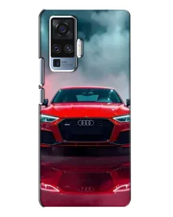 Чехол для Vivo X50 Pro с картинкой «Audi RS — красный стиль» Чехол для Vivo X50 Pro с картинкой «Audi RS — красный стиль»